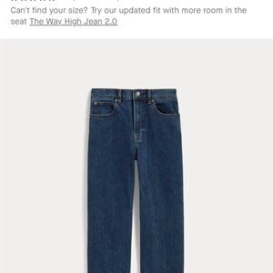 Everlane Way High Jean Indigo